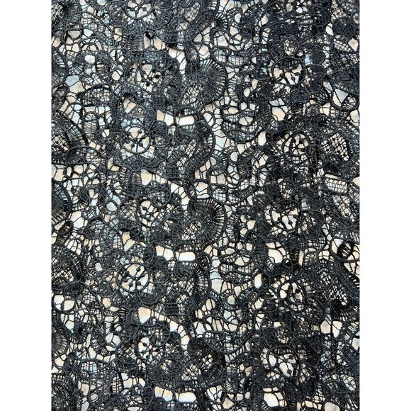 Lane Bryant Women's Crochet Lace Casual Top Long Sleeve Stretch Size 14/16 Black - Picture 12 of 12